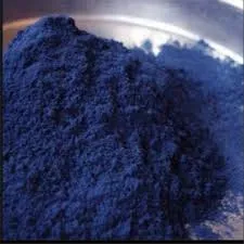 famous blue dye fabric